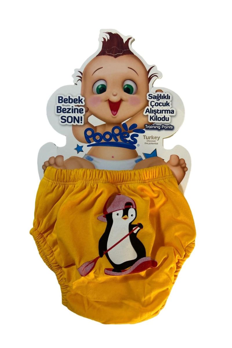 3'lü Alıştırma Külodu 3'lü (Sporcu Penguenler) · görsel 5