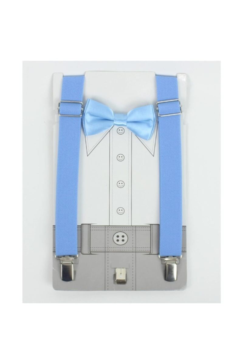 Kırmızı Ayarlanabilir Askı ve Papyon Seti · görsel 4