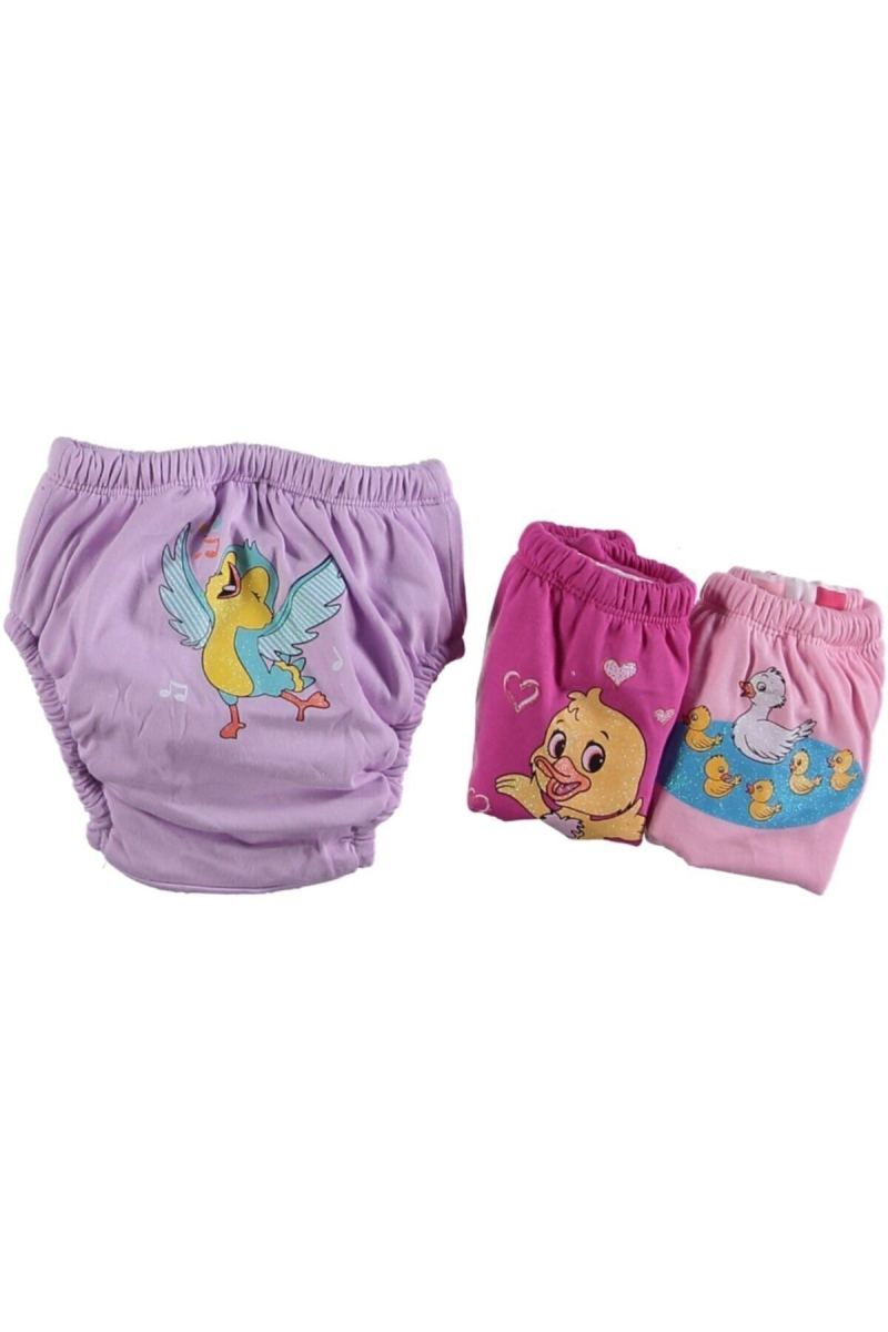 ( Story Baby ) Ördek Serisi Kız Bebek Alıştırma Külodu 1 Numara ( 10 - 15 Kg ) (3 Adet) · görsel 6
