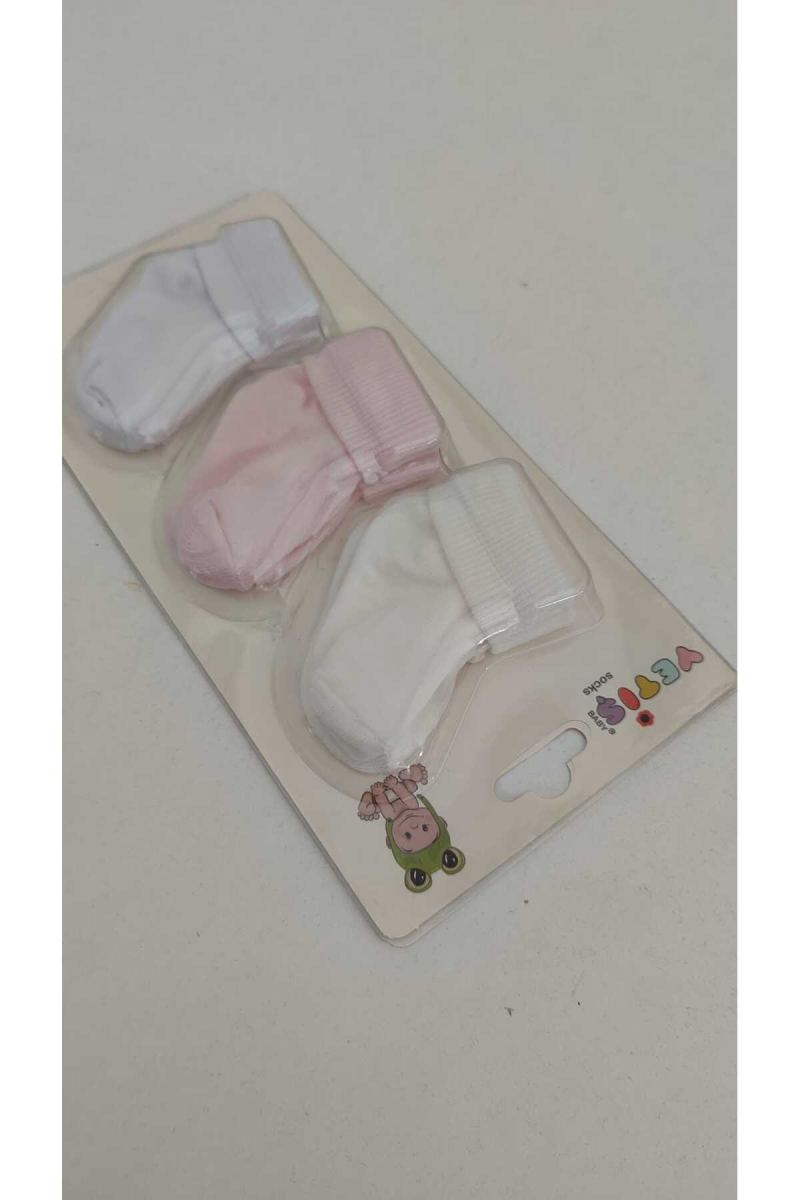 YENİDOĞAN ÇORAP 3LÜ SET · görsel 2